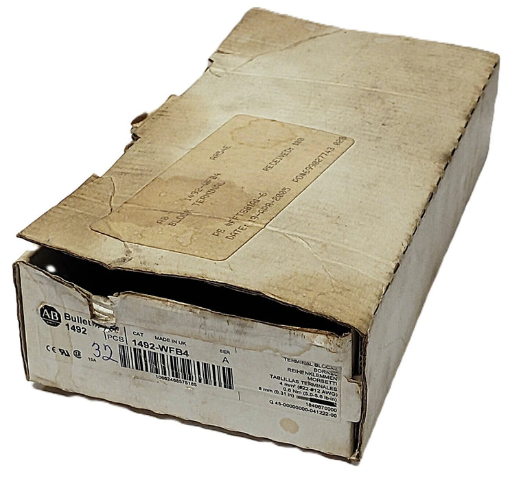 Allen-Bradley 1492-WFB4 300 V Fusible Terminal Blocks