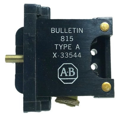 Allen-Bradley X-33544 Size 0 and 1 Type A Right Hand Overload Protection Relay