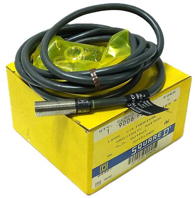 Square D 9006-PJD121 12 mm Shielded Proximity Sensor