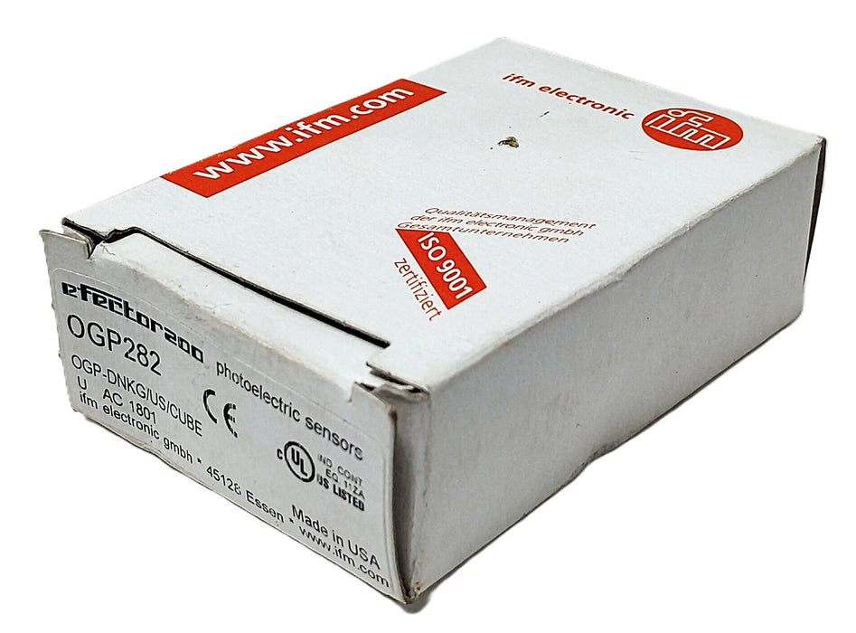 Efector OGP-DNKG/US/CUBE OGP282 10-30 V DC Photoelectric Sensor