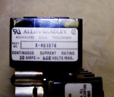 3 Allen-Bradley Fuse Block 1491-N126