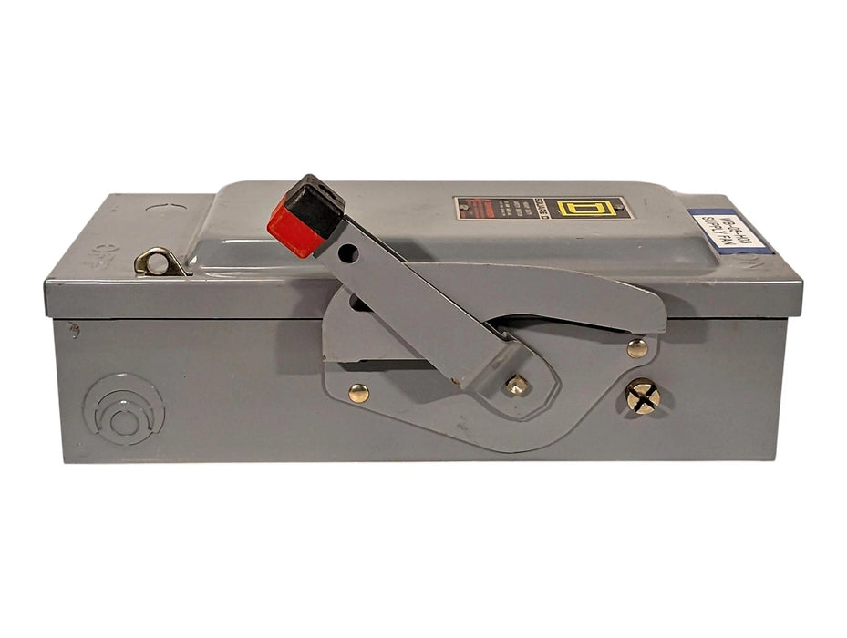 Square D HU31 Series E2 600 V AC/DC 30 A Non-Fusible Safety Switch