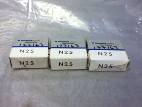3 Allen-Bradley N25 Heaters