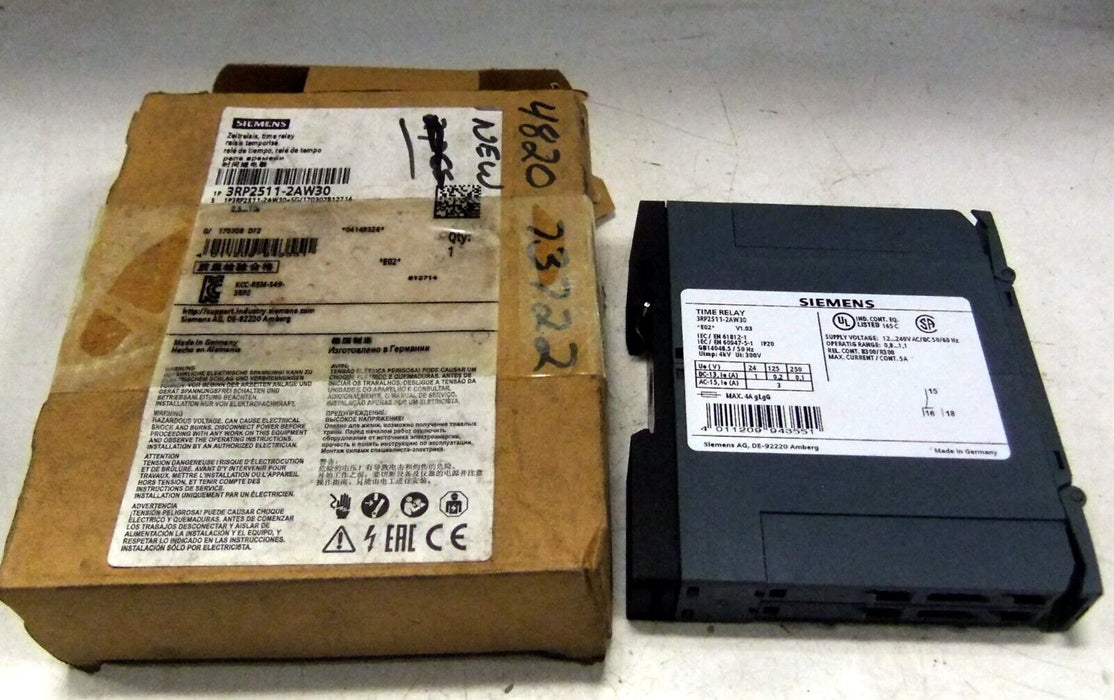 Siemens 3RP2511-2AW30 Time Relay