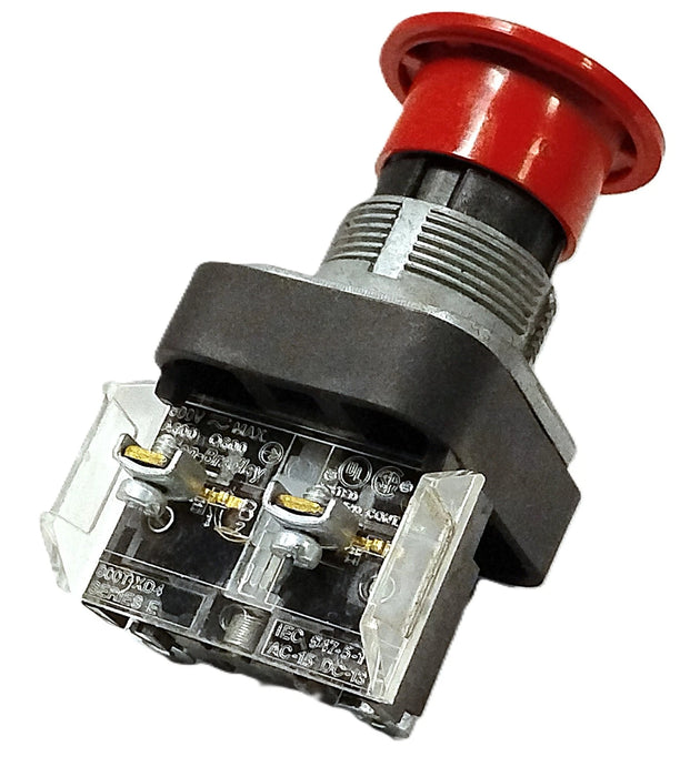 Allen-Bradley 800T-FX6D4 600 V Red Mushroom Head Push-Pull-Release Pushbutton