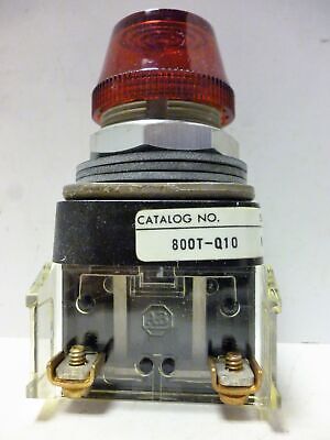 Allen-Bradley 800T-Q10R Red Pilot Light