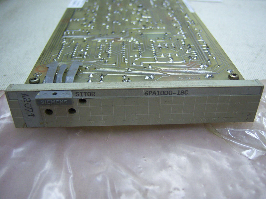 Siemens Sitor 6PA1001-1BC Controller Card