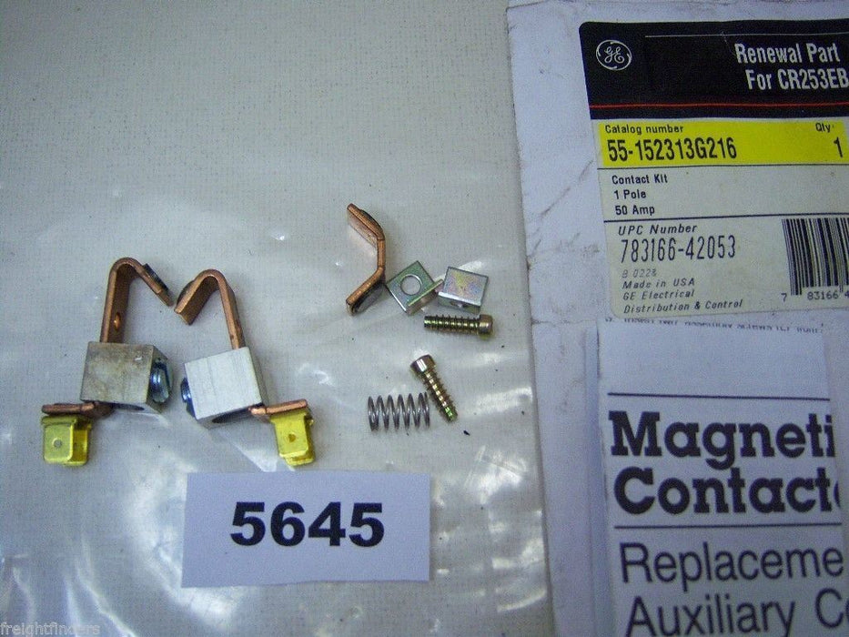 GE Contact Kit 55-152313G216 1P 50A For CR253EB NIP