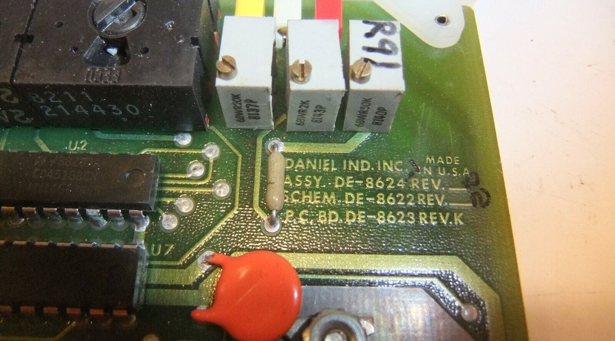 Daniel Industries PC Board DE-8624 DE-8623