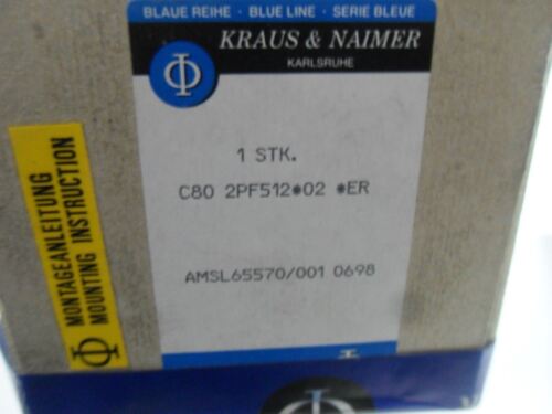 1 KRAUS & NAIMER C80 CA11B 2PF512*02 BLUE LINE SWITCH