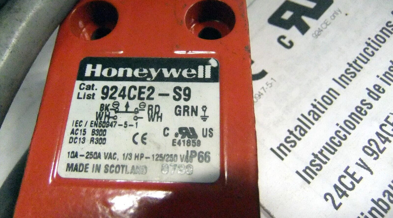 Honeywell Limit Switch 924CE2-S9