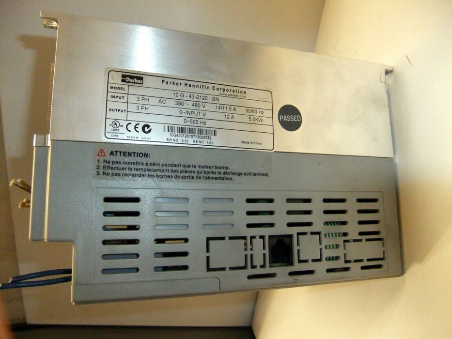Parker Variable Frequency Drive 10G-43-0120-BN