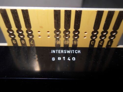 3 Interswitch GB140 Thumbwheel Counters