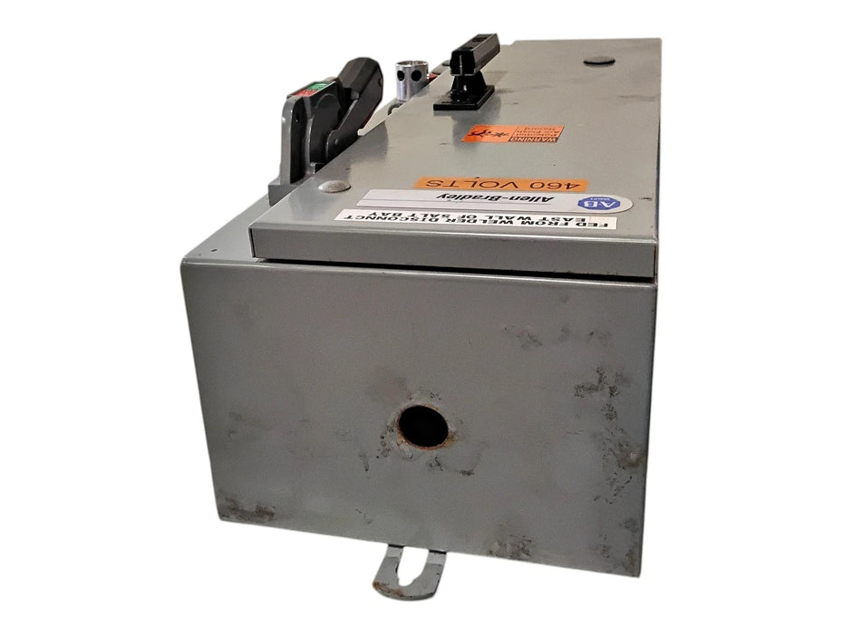 Allen-Bradley 512-BJB-6P-25R 480 V 10 HP NEMA Size 1 3R/4/12 Combination Starter