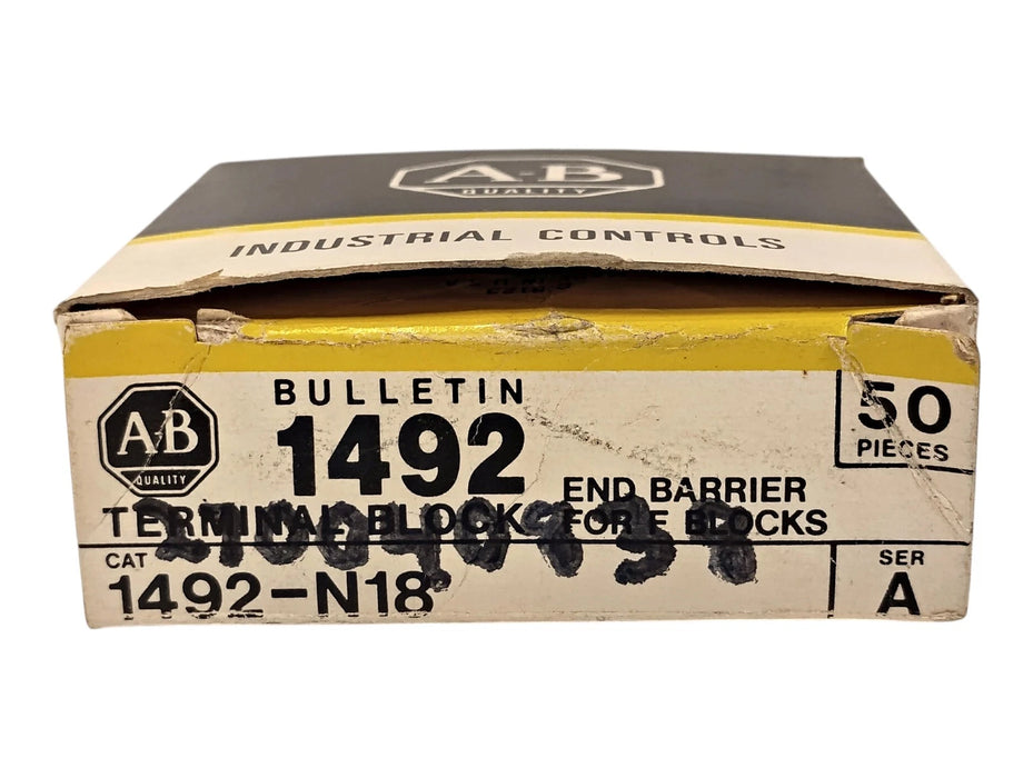 Allen-Bradley 1492-N18 Terminal Block End Barrier