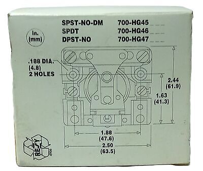 Allen-Bradley 700-HG47A1 120 V AC 40 A Power Relay