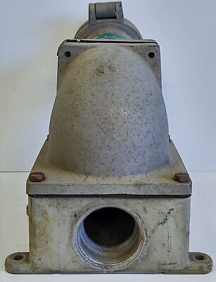 Appleton ADR1044 Powertite 100 A 600V Receptacle with Elbow and Junction Box