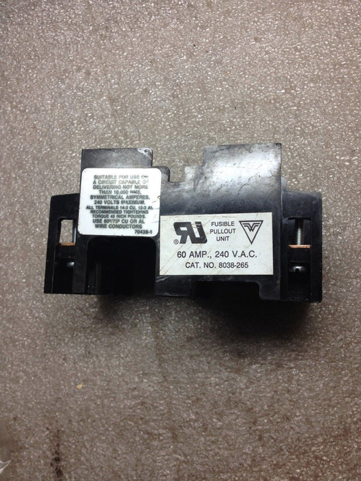 8038-265 Fuse Pullout Unit
