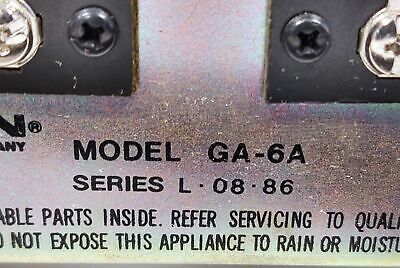 Bogen Communication GA-6A Microphone Amplifier