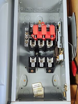 Siemens GF322N 240VAC/250VDC Safety Switch in NEMA Type 1 Enclosure