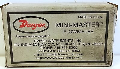 Dwyer MMF-1 MINI-MASTER Flow Meter