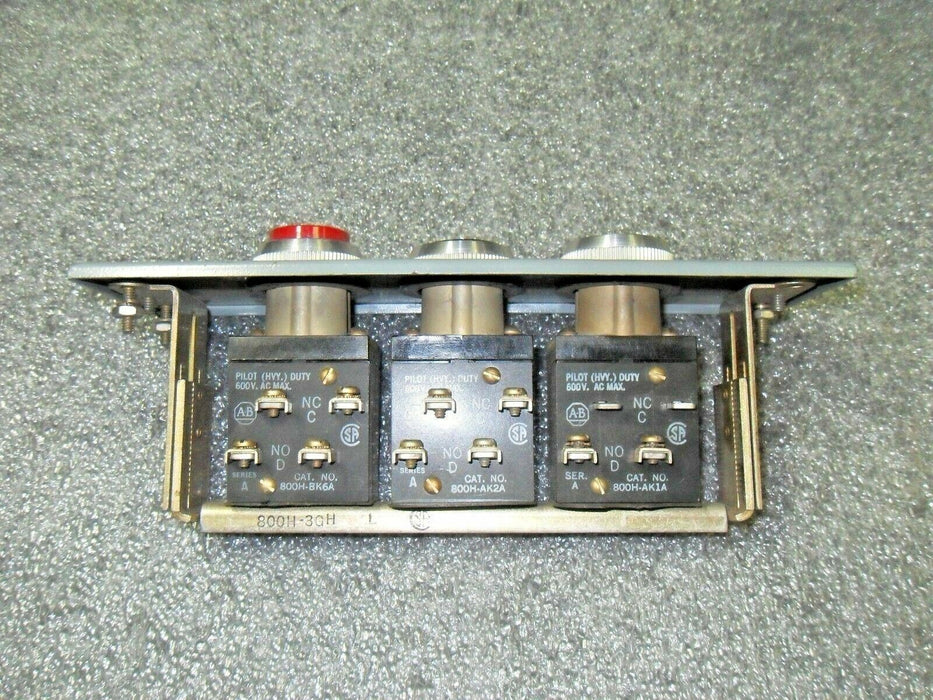 Allen-Bradley 800H-3GH Push Button Station