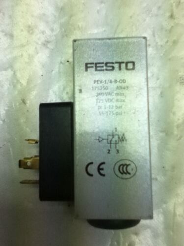 Festo PEV-1/4-B-0D PRESSURE SWITCH- NO BOX
