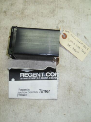 Regent Controls TM2222M1S24 Motion Control Timer