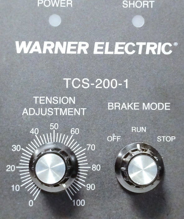 Warner Electric TCS-200-1 115/230 V AC 4.25 A Tension Control