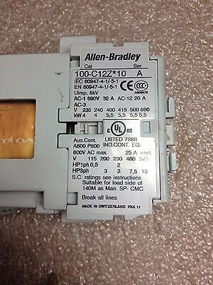 Allen-Bradley 100-C12ZJ10 Contactor