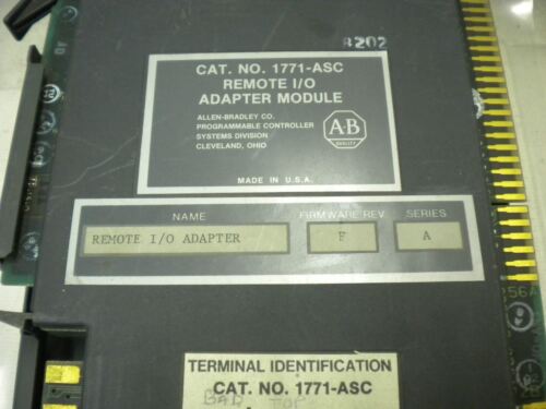 Allen-Bradley I/O Adapter PLC-5 1771-ASC