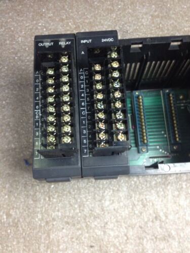 GE FANUC IC610CHS110A RACK POWER SUPPLY WITH 3 MODULES