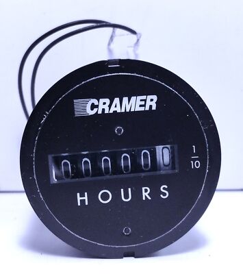Cramer 10055 635 WS100AA0008A 0-99999.9 115 V AC Hour Panel Meter