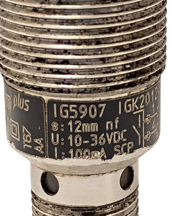 IFM IGK2012-FRKG/2LED/US IG5907 10-36 V DC Inductive Proximity Sensor