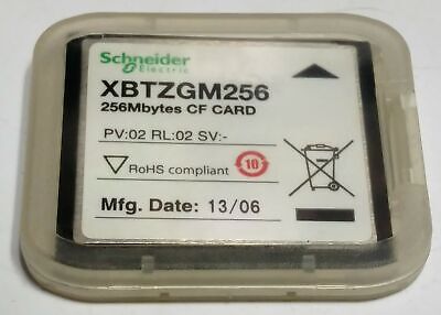 Schneider Electric XBTZGM256 256MB Compact Flash Card