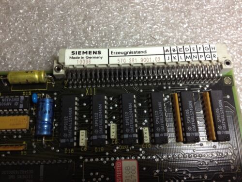 Siemens 6FX-128-1BA00 Memory Module