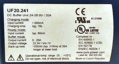 PULS UF20.241 PLC Power Supply