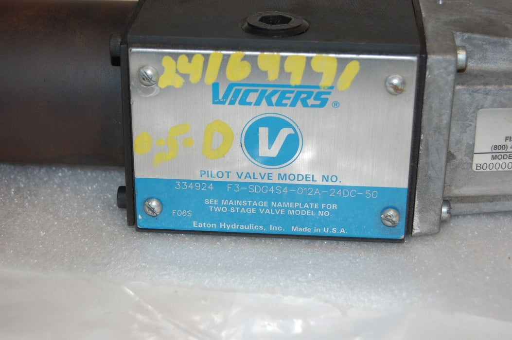 Vickers Solenoid Valve F3-SDG4S4-012A-24DC-50