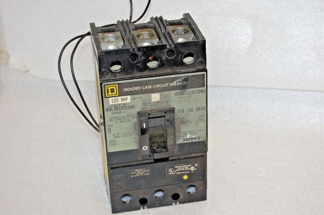 Square D KAL361251042 Circuit Breaker