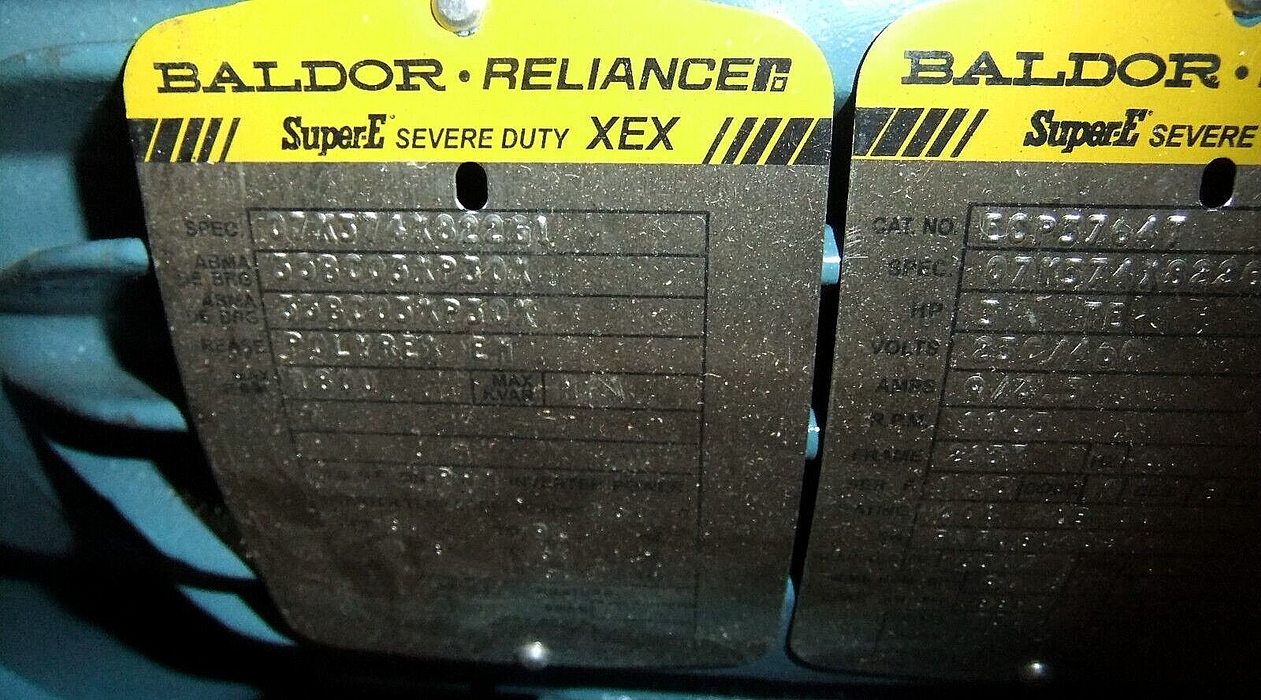 Baldor 3HP Motor ECP3764T