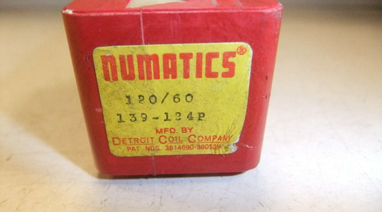 Numatics Coil 120V 139-124P