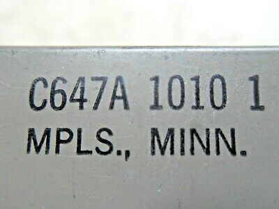 Honeywell C647A 1010 1 Gas Pressure Switch 0-100 PSI
