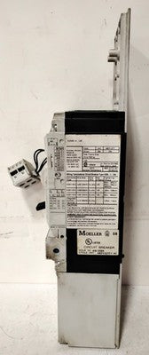 Moeller NZMB1-AF125-NA 125 A 480Y/277VAC Circuit Breaker w/ NZM1-XAHIV 24VAC/DC