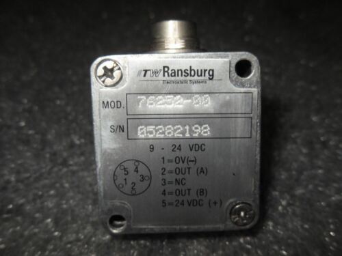 Ransburg 76252-00 Flowmeter Sensor