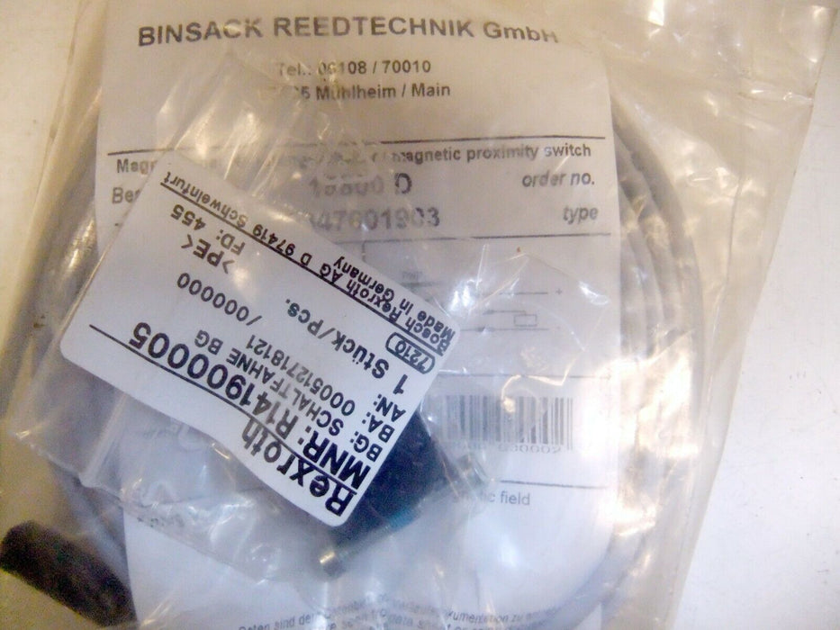 Rexroth Reed Proximity Switch R141900005 15800D