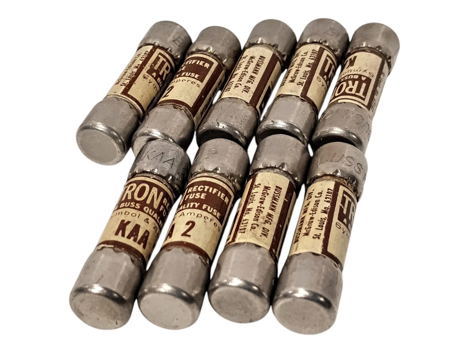 Bussmann KAA-2 130 V AC 2 A Current-Limiting Very Fast-Acting Fuse