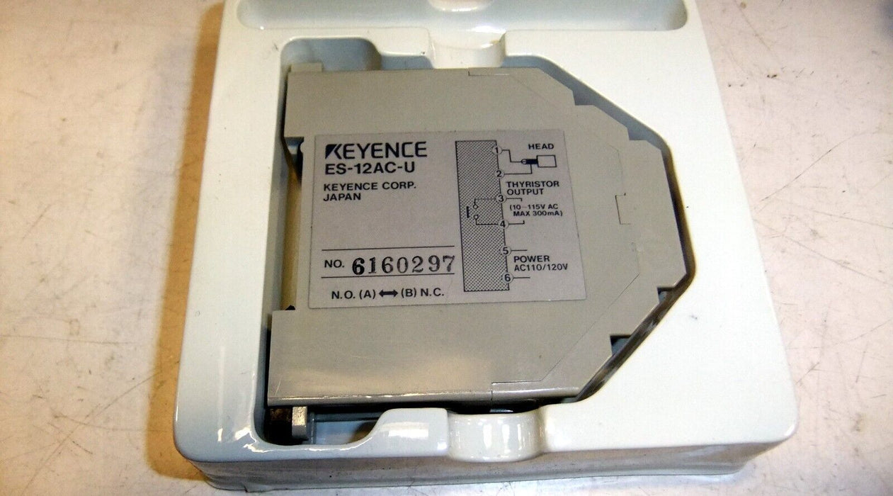 Keyence Amplifier ES-12AC-U