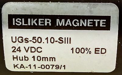 Isliker Magnete UGS-50.10-SIII Solenoid