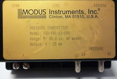 Modus T30-14E-15-090 Pressure Transmitter