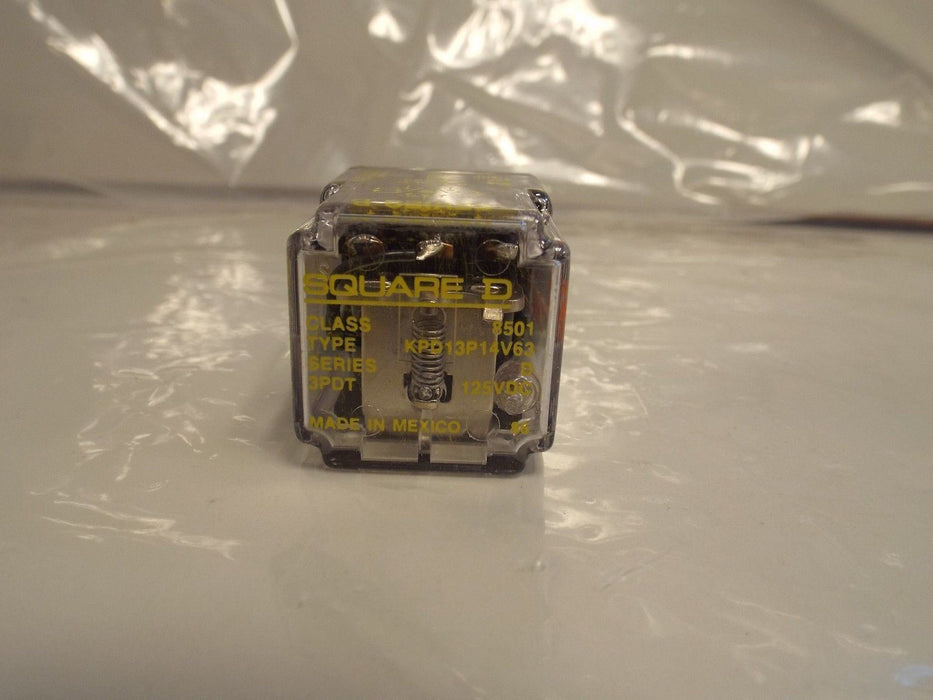 Square D KPD13P14V63 General Purpose Relay